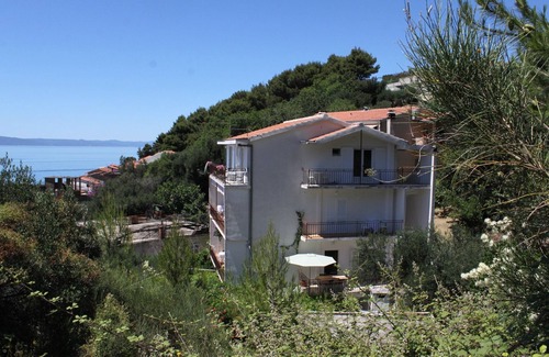 Podgora Apartment | One bedroom apartment with balcony and sea view Podgora, Makarska (A-6774-c)