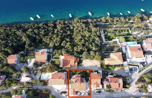 Duga Luka Apartment | One bedroom apartment with terrace and sea view Duga Luka (Prtlog), Labin (A-3025-b)