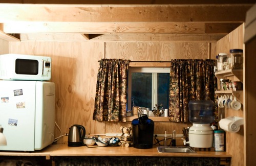 Talkeetna Cabin | One bedroom cabin with inside toilet and stand up loft. PET FRIENDLY!
