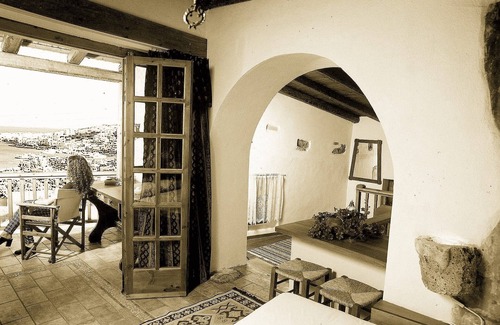 Elounda House | one bedroom house with terrace-split level