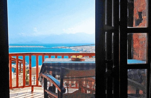 Elounda House | one bedroom house with terrace-split level
