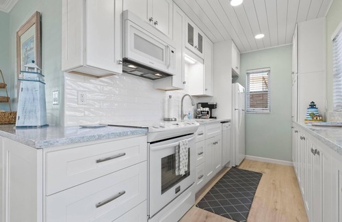 Nokomis Condo | One Bedroom remodeled stand-alone Unit - steps from our private beach.