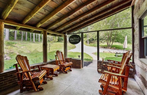 Sugar Grove Cabin | ONE OF A KIND HISTORIC LOG CABIN ON 10+ ACRES IN HOCKING HILLS