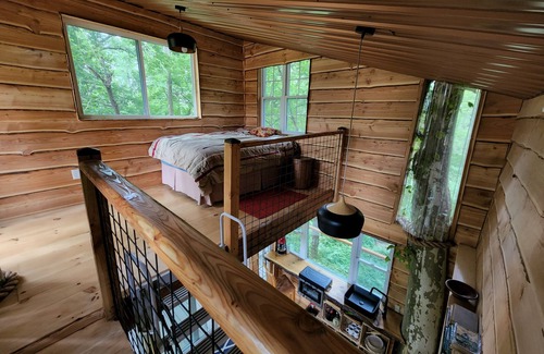 Belfast Cabin | One of a kind Treehouse on the Genesee River