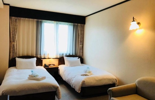 Echo Land Hotel | Onenight stay without meals Twin room annex n/Kitaazumigun Nagano