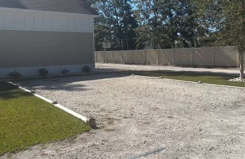 Ocean Isle Beach House | Only TWO MILES to the beach! Custom bungalow. Fenced-in yard!