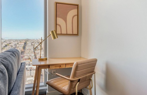 Civic Center Apartment | Open Hayes Valley 1BR w/on-site Retail, Theater & Pool, by Blueground