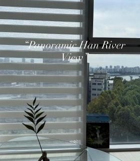 Hapjeong-dong Apartment | OPENㅡHongdae, Hapjeong Station 1 minute, Luxury hotel style, Panorama Han River View 6 people, 2Room, 3Q bed