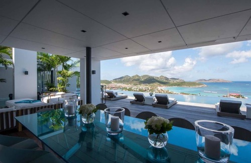 Saint-Jean Villa | Opulent 6 Bedroom Ocean View Villa with Pool