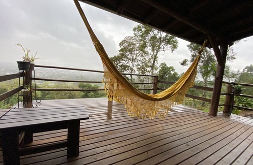 Praia Grande Cabin | Orquidea Eco.lodging Chalet Sunrise view