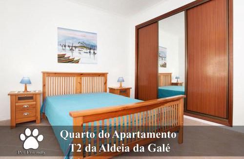 Gale Apartment | Os Apartamentos A Ramos na Praia da Galé Estão inserido em Condomínio com PISCINA, Fica apenas a 350 Metros da Praia da Galé - Apartamentos com Ar Condicionado tanto nos Quartos como na Sala, Smart TV com Prime Vídeo e Cozinha Completa