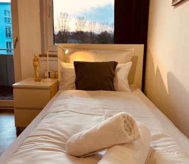 Ibbenbueren Apartment | Osnabrücker Strasse Wooon 16 I 2 Bäder I große Küche I WLAN I Parken