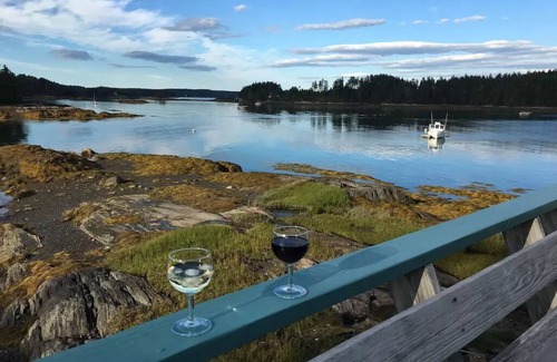 Sebascodegan Island Apartment | Osprey's Nest. Waterfront unit with boat and kayak access. Pet Friendly!