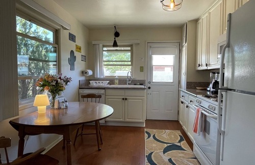 Joshua Tree Cottage | Our cute two bedroom cottage is just 6 blocks from downtown Joshua Tree!