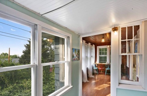 Michigan City Cottage | Outdoor living steps from the beach with great lake views! Great location