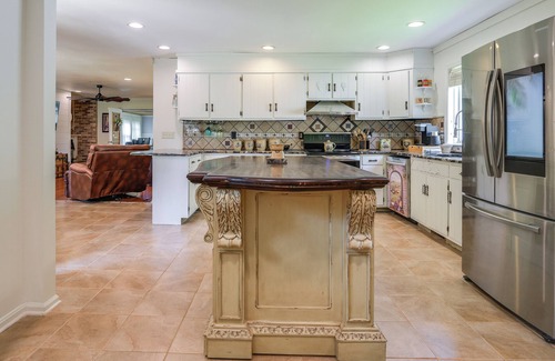 North East House | Outdoor Oasis + Hot Tub: Maryland Home w/Bar!