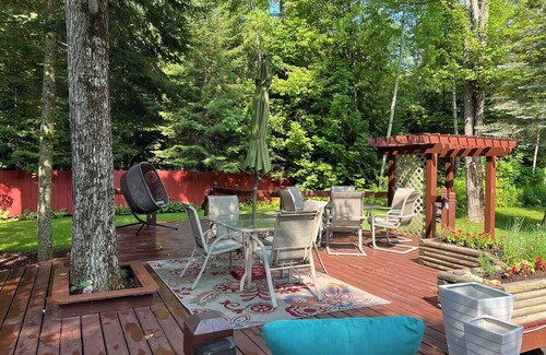 Kewadin House | Outdoor Oasis | Hot Tub | Gameroom | Torch Lake