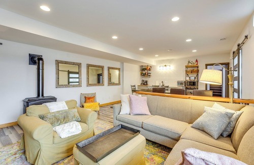 Mount Horeb Apartment | Outdoor Oasis: Luxe Flat in Mt Horeb!