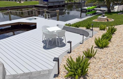 Yacht Club House | Outdoor Oasis with Updated Dock Cape Coral Home