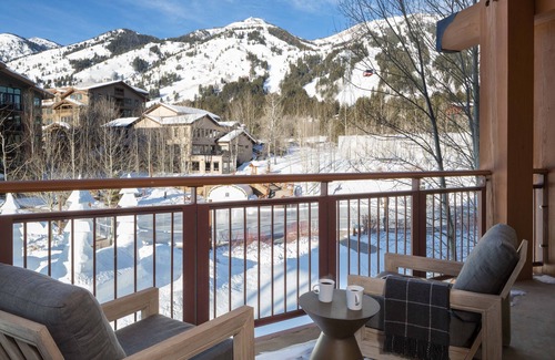 Teton Village Condo | Outpost: Crystal Springs 306 - Ski-In/Ski-Out!