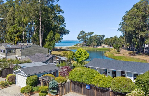 Opal Cliffs Cottage | OUTRAGEOUS VIEWS from this Oceanfront Beach Cottage, just steps to the beach