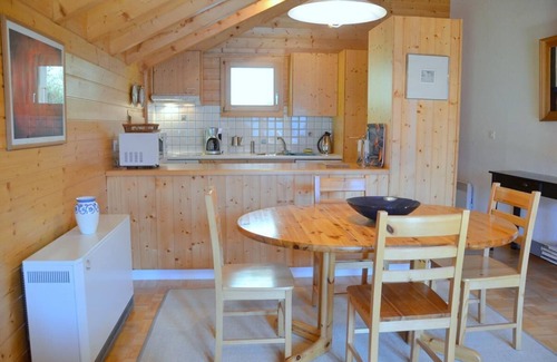 St. Luc Apartment | Outside : attic flat on the 2nd floor of an apartment house, for 4 persons, balcony with garden furn