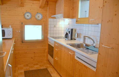 St. Luc Apartment | Outside : attic flat on the 2nd floor of an apartment house, for 4 persons, balcony with garden furn
