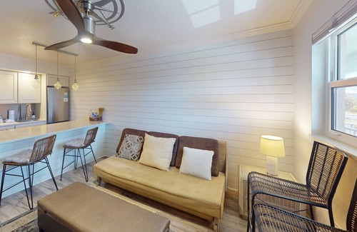Sunset Beach Condo | Outstanding One Bedroom Condo, on the Bay, Heated Pool, Directly Across from the Beach!