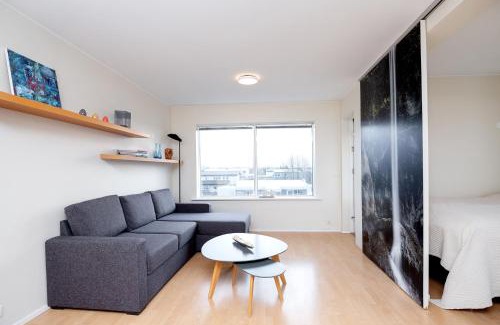 Laugardalur Apartment | Overlooking the city, bright & cozy - Free Parking (A2)