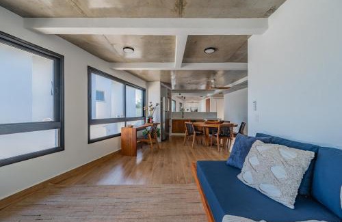 Guarutuba House | Pé Na Areia, 6 Quartos, Casa Azul