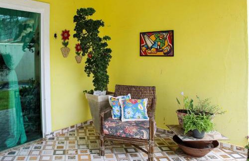 Peruibe House | P004 - Casa com 3 dormitórios, churrasqueira e apenas 150m da praia