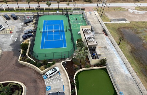 Galveston Condo | Palisades Palms 11th Floor Upscale 2 Bedroom Unit with Bay Views