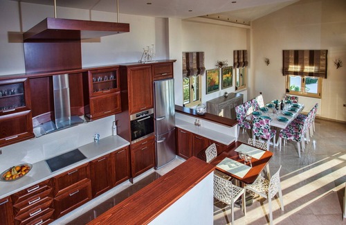 Roussospiti Villa | Palladio Luxury Villa with amazing view