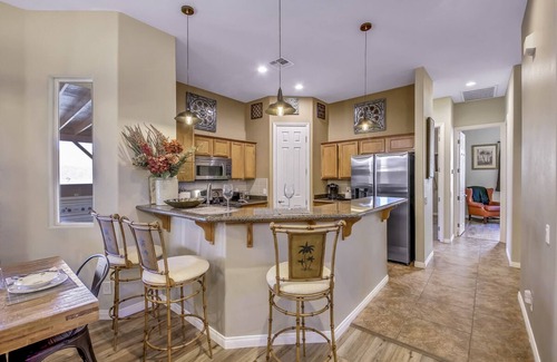 Desert Hot Springs Villa | Palm Luxury Villa w/hot tub, private pool, putting green, remote work