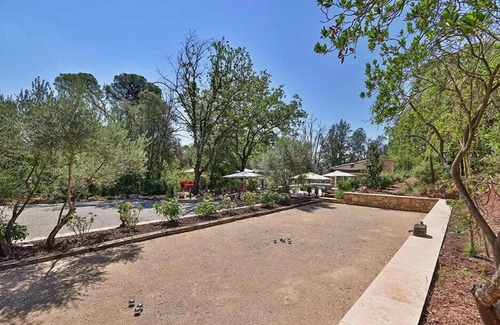 Taradeau Ski Chalet | Palm tree cottage with pool in Taradeau