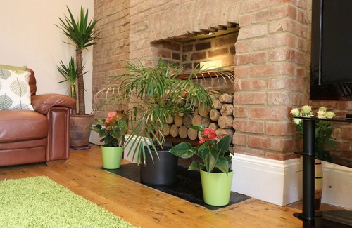Torquay Cabin | Palm Tree House is a 4 bedroom house sleeping up to 7 guests.