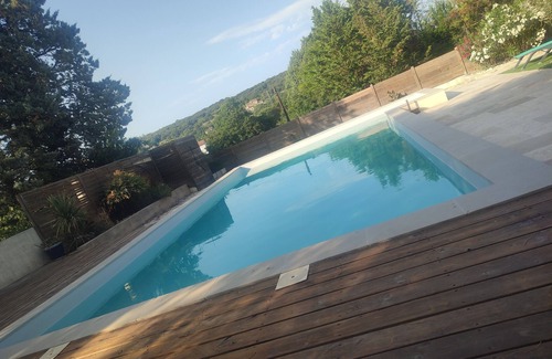 Lussan Apartment | Palmier, a cosy little nest for a couple's vacation