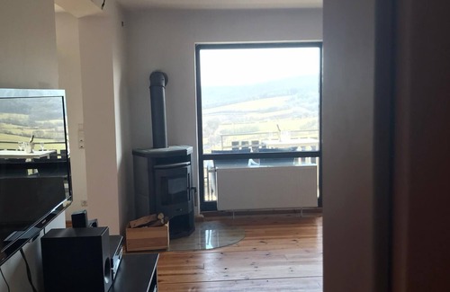 Bischofsheim an der Rhon Apartment | Panoramic view of the Rhön