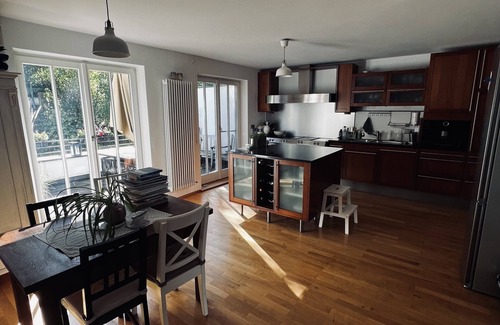 Herrsching am Ammersee House | Panoramahaus am Ammersee I Sauna I Wellness I Kamin