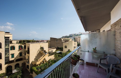 Materdei Apartment | Panorama Vesuvius Central (in front of the metro)