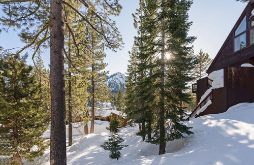 Alpine Meadows House | Panoramic Peaks at Alpine Meadows - Ski Shuttle to Lifts - Fireplace - Newly updated!