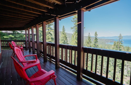 Tahoma House | Panoramic View Of Lake Tahoe, Access Private Sandy Beach-Buoy Possible