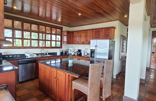 Escobal Villa | Panoramic Views, Bali Style, Pool-Tropical Private Area-Atenas