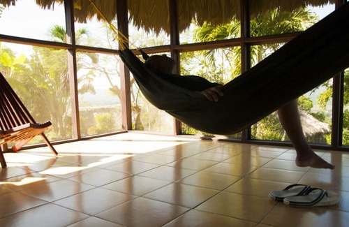 San Ignacio House | Panoramic views, standard cabana, walk to town, veranda with hammock- CPH