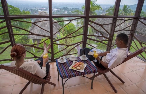 San Ignacio House | Panoramic views, standard cabana, walk to town, veranda with hammock- CPH