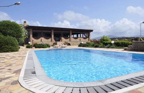 Arbus Villa | Panoramic villa with swimming pool, facing the sea