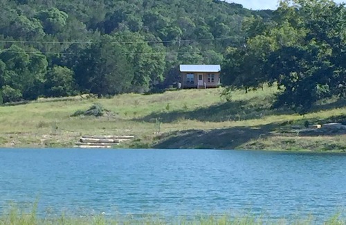 Ingram Cabin | Papa's Palace at Stacy Ranch, cabin on 120 acres between Ingram & Hunt, TX