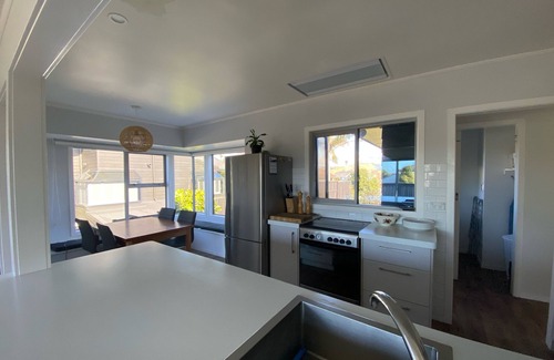 Papamoa Beach House | Papamoa beach, house with pool & spa, quick 4 min walk to the beach!