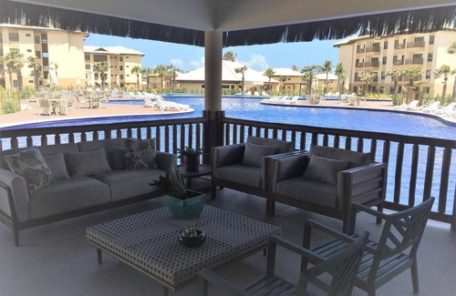 Pecém Apartment | PARADISE!04 PEOPLE-FOOT IN THE SAND VG SUN CUMBUCO-ACADEMIA, POOL, COMPLETE KITCHEN