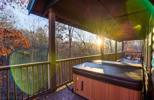 Cleveland Cabin | Paradise- Brand New Family Firepit/Grill Area w/Parklike Waterfall